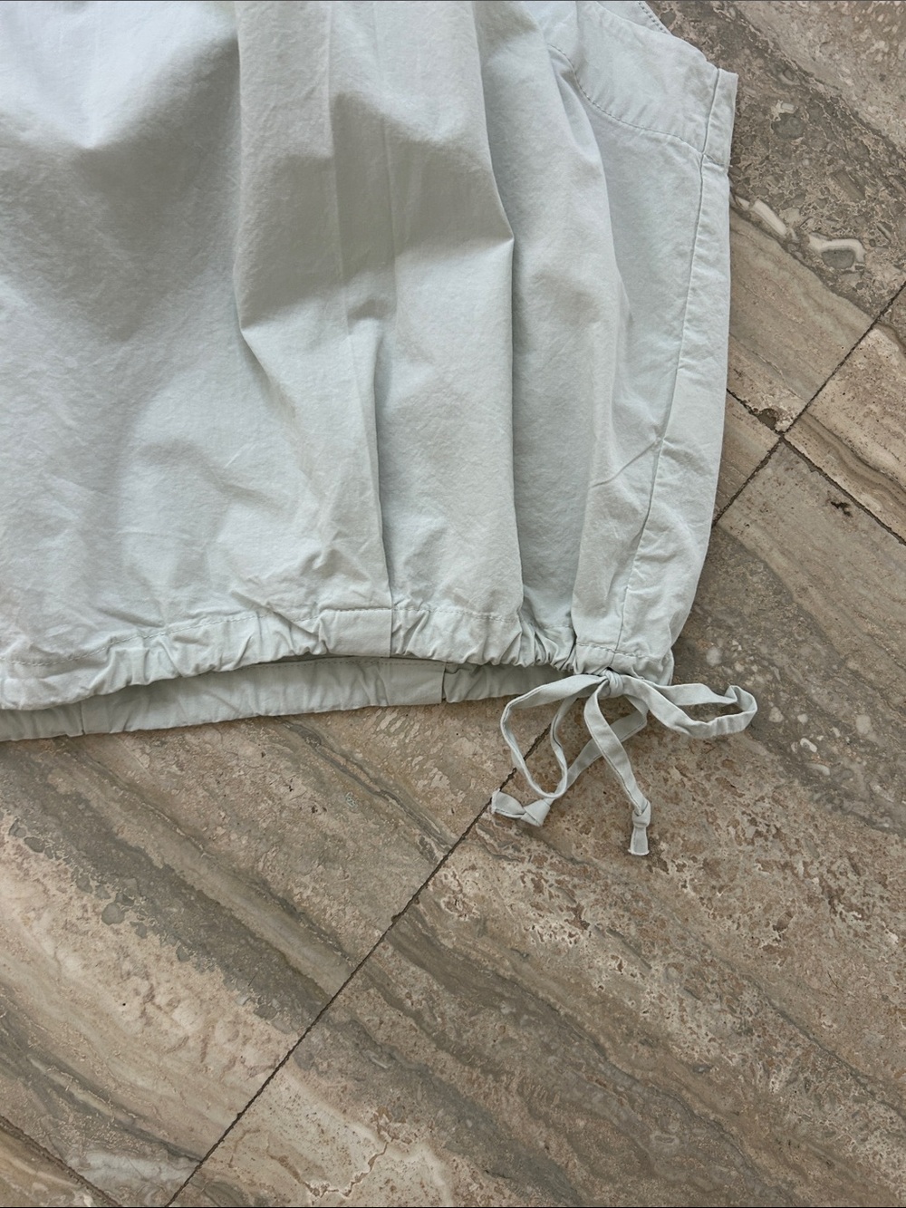 Together mint green Drawstring Top size small - Picture 5 of 7